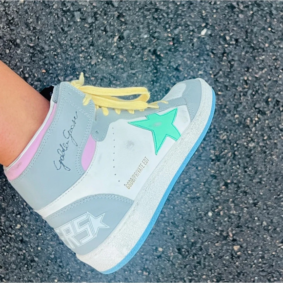 NEW Golden Goose Sky Star High Top Sneakers Limited Private Edition Women 36 US6 - Picture 6 of 16